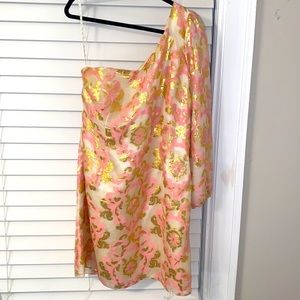 Lily Pulitzer One Shoulder Dress